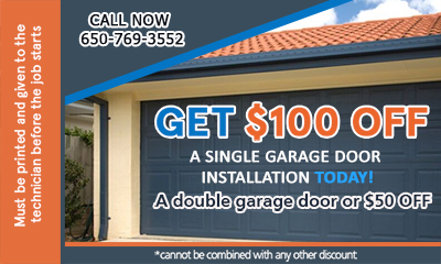 Garage Door Repair Mountain View coupon - download now!